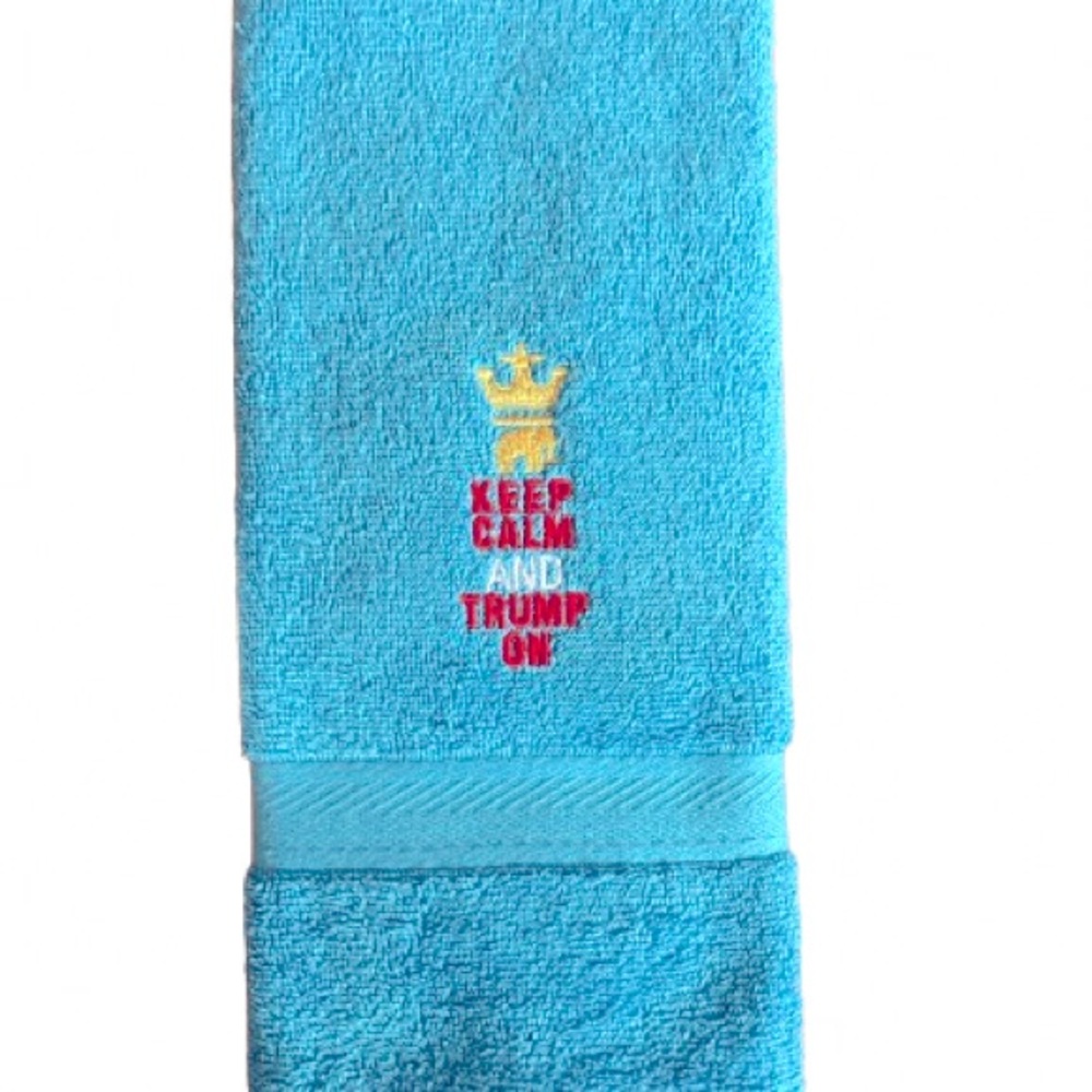MAGA New 100% cotton hand towels.  Authentic trademarked logo.